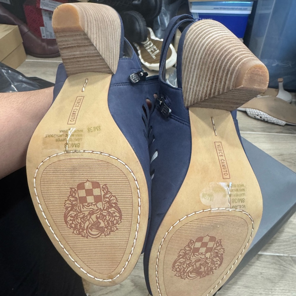 Vince Camuto Eliana Peacoat Heels - Picture 3 of 5